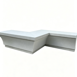 Building Exterior Decoration Lightweight EPS Foam Dentil Cornice Eave Lines