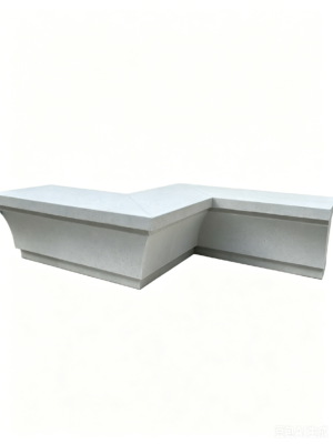Building Exterior Decoration Lightweight EPS Foam Dentil Cornice Eave Lines