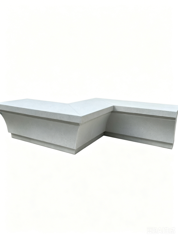 Building Exterior Decoration Lightweight EPS Foam Dentil Cornice Eave Lines