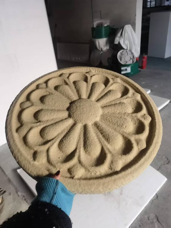 Exterior wall decoration foam carving