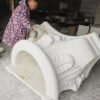 Exterior wall decoration foam carving