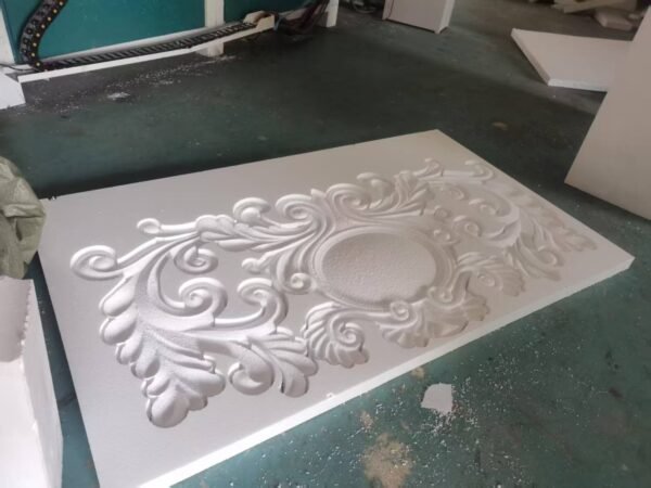 Exterior wall decoration foam carving