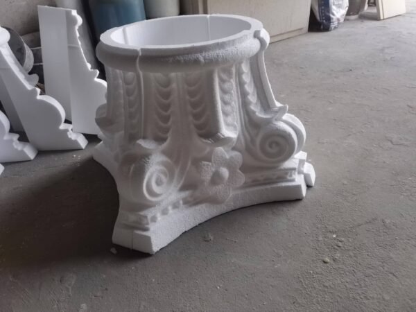Exterior wall decoration foam carving