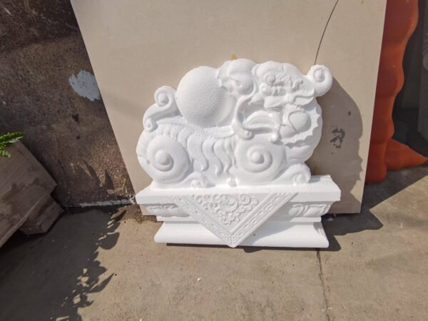 Exterior wall decoration foam carving