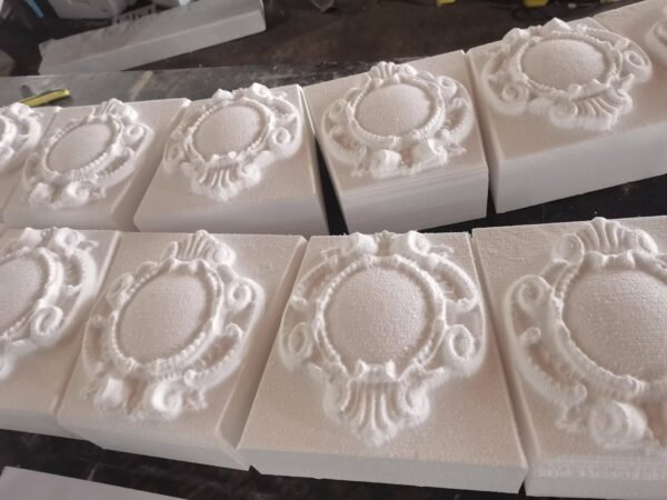 Exterior wall decoration foam carving