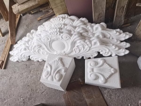 Exterior wall decoration foam carving