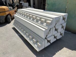European Classic EPS Dentil Cornice Line with Cement Coating