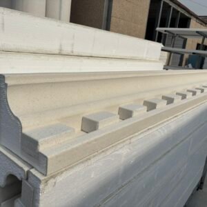 High Density EPS Dentil Trim Anti‑Crack Outdoor Architectural Moulding