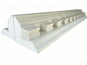 Luxury French EPS Dentil Moulding for Hotel & Residential Building Facade