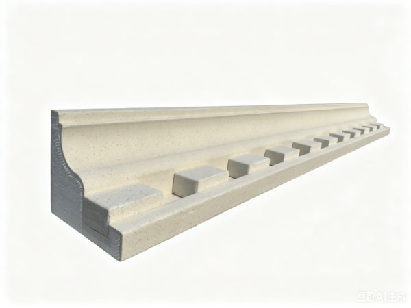 High Density EPS Dentil Trim Anti‑Crack Outdoor Architectural Moulding