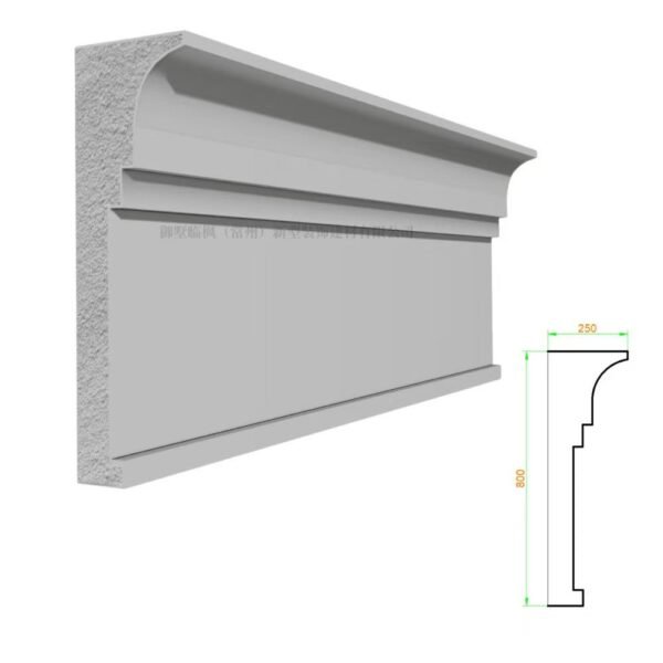 Energy saving EPS exterior lines