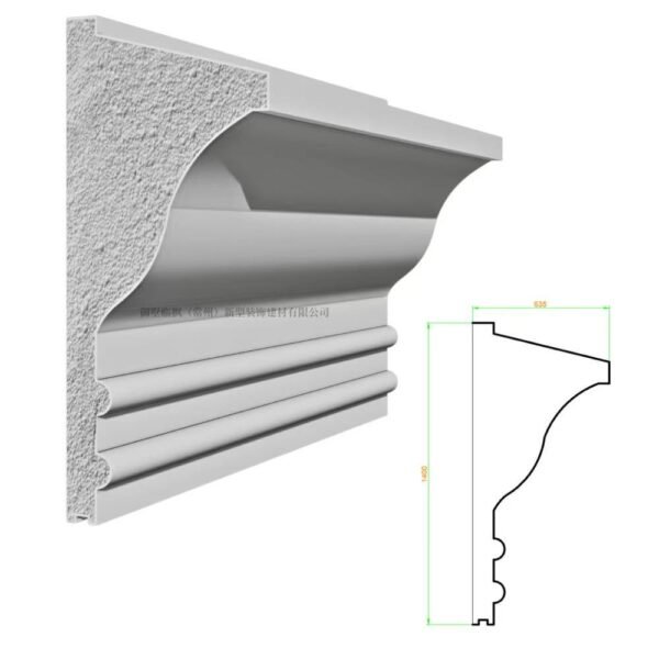 Lightweight Stucco Coated Exterior Wall Cladding for Building Decoration