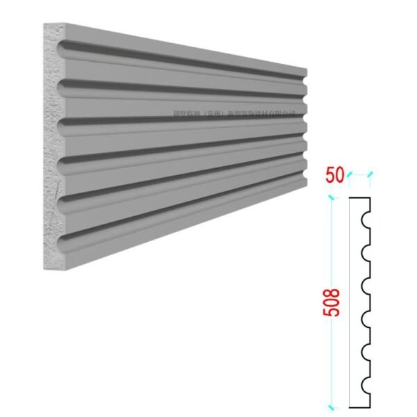 Waterproof EPS Exterior Wall Decorative Panel for Villa Facade