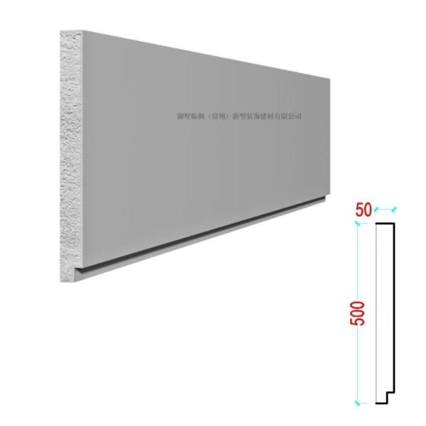Foam exterior wall cladding